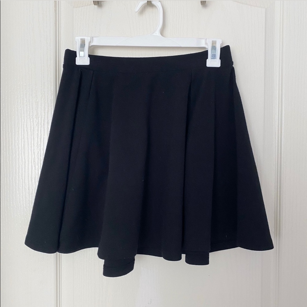 Black Cotton On Skater Skirt